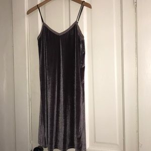 Sugarlips velvet purple dress